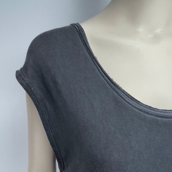 RUDSAK Sheer Back Lace Boho Beach Luxury Maxi Cover up Dress Charcoal sz XS - S - Picture 8 of 14